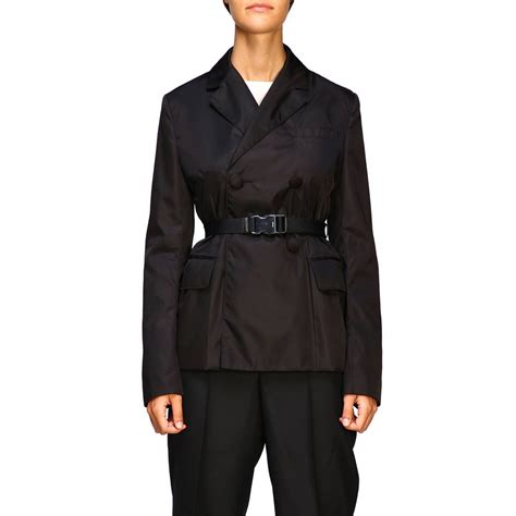 prada jackw|prada women's double breasted jackets.